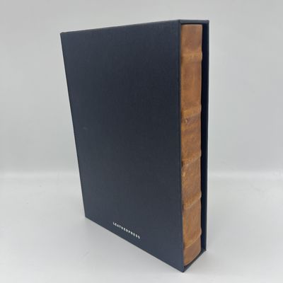 Personalized Custom Journal Printing Real Leather Notebook Printing With Slipcase