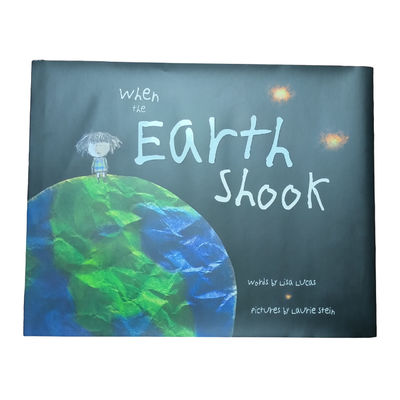 Earth Shook | Customized Children Book Printing in 4c/4c Color and Matte Laminated Cover and Gloss Pages