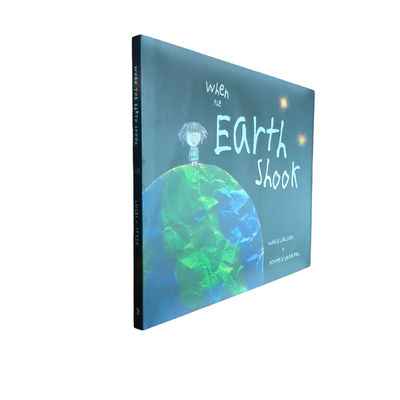 Earth Shook | Customized Children Book Printing in 4c/4c Color and Matte Laminated Cover and Gloss Pages